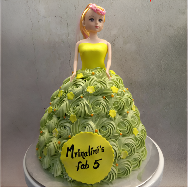 Barbie Doll Cake  FABTRA